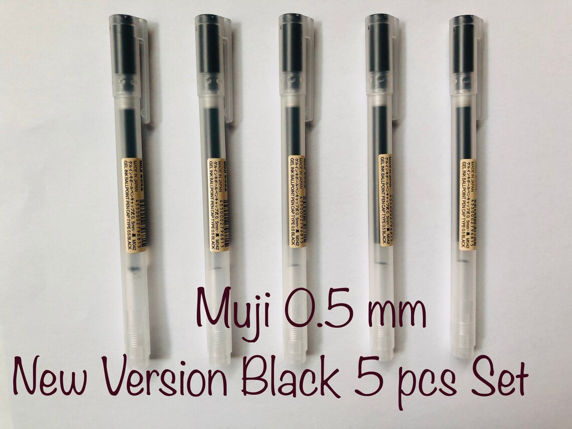 0.5 muji pens