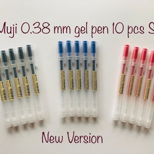 Muji Pens 0.38 