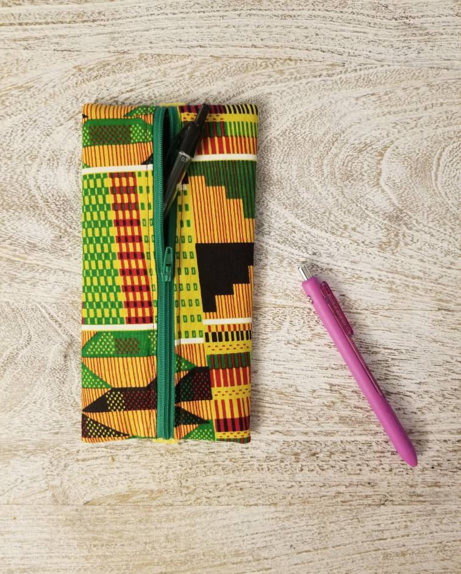 Zippered Journal Pouch 3 Planner Pen Pouch with Elastic Etsy