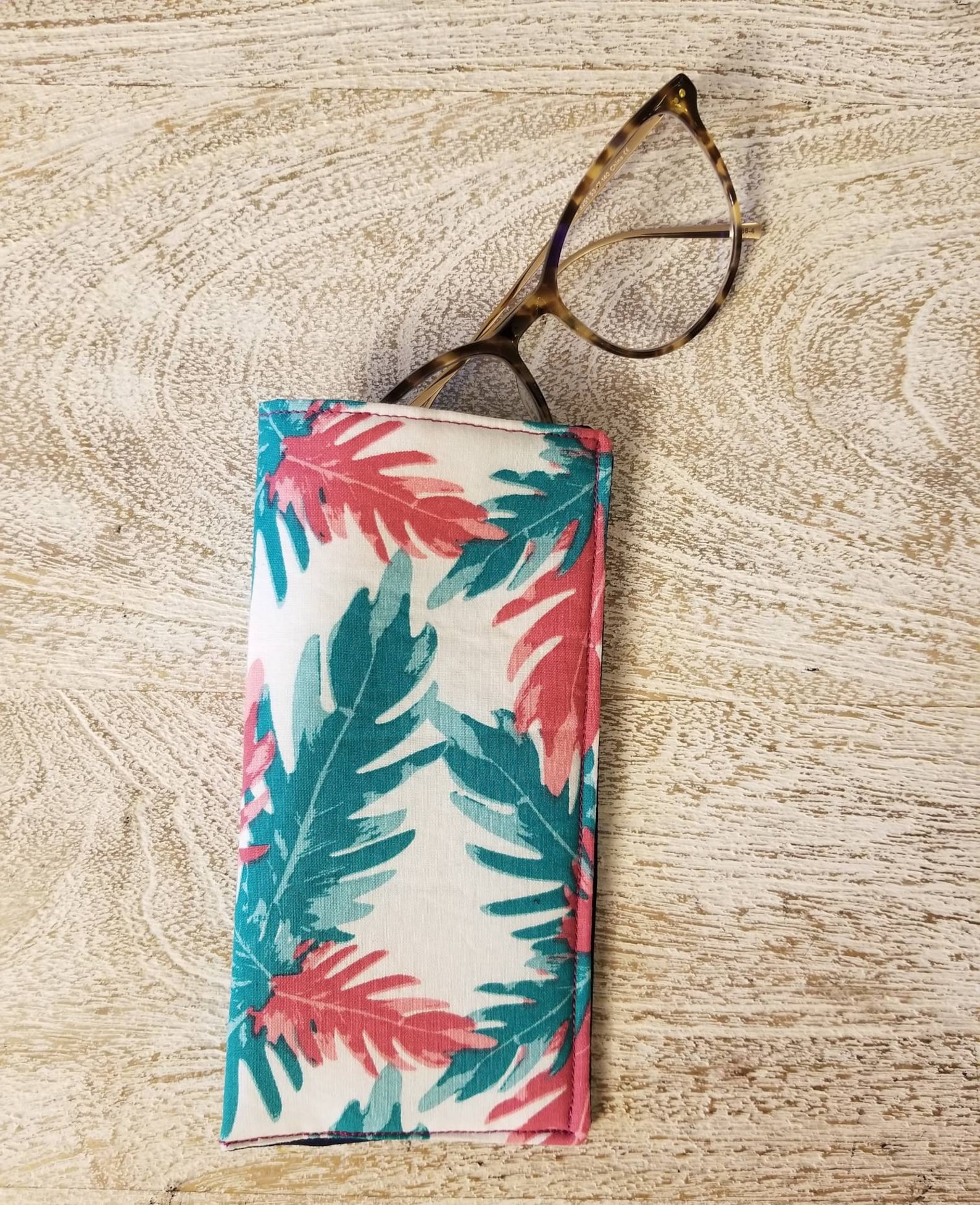 Soft Eyeglass Pouch 2 Padded Fabric Eyeglass Sleeve Soft Etsy