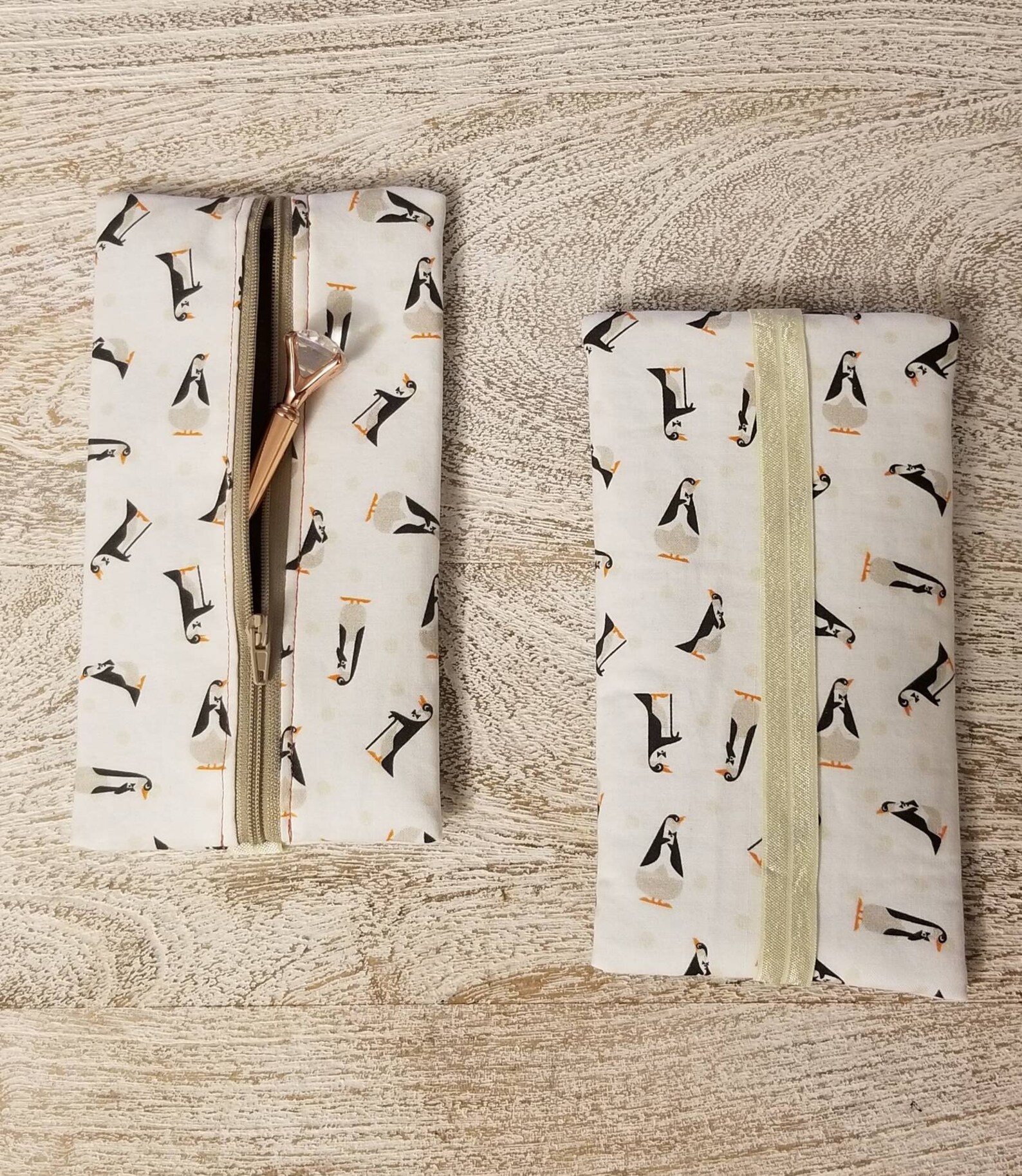 Zippered Journal Pouch 7 Planner Pen Pouch with Elastic band Etsy