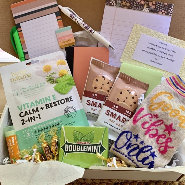 College Care Package Etsy