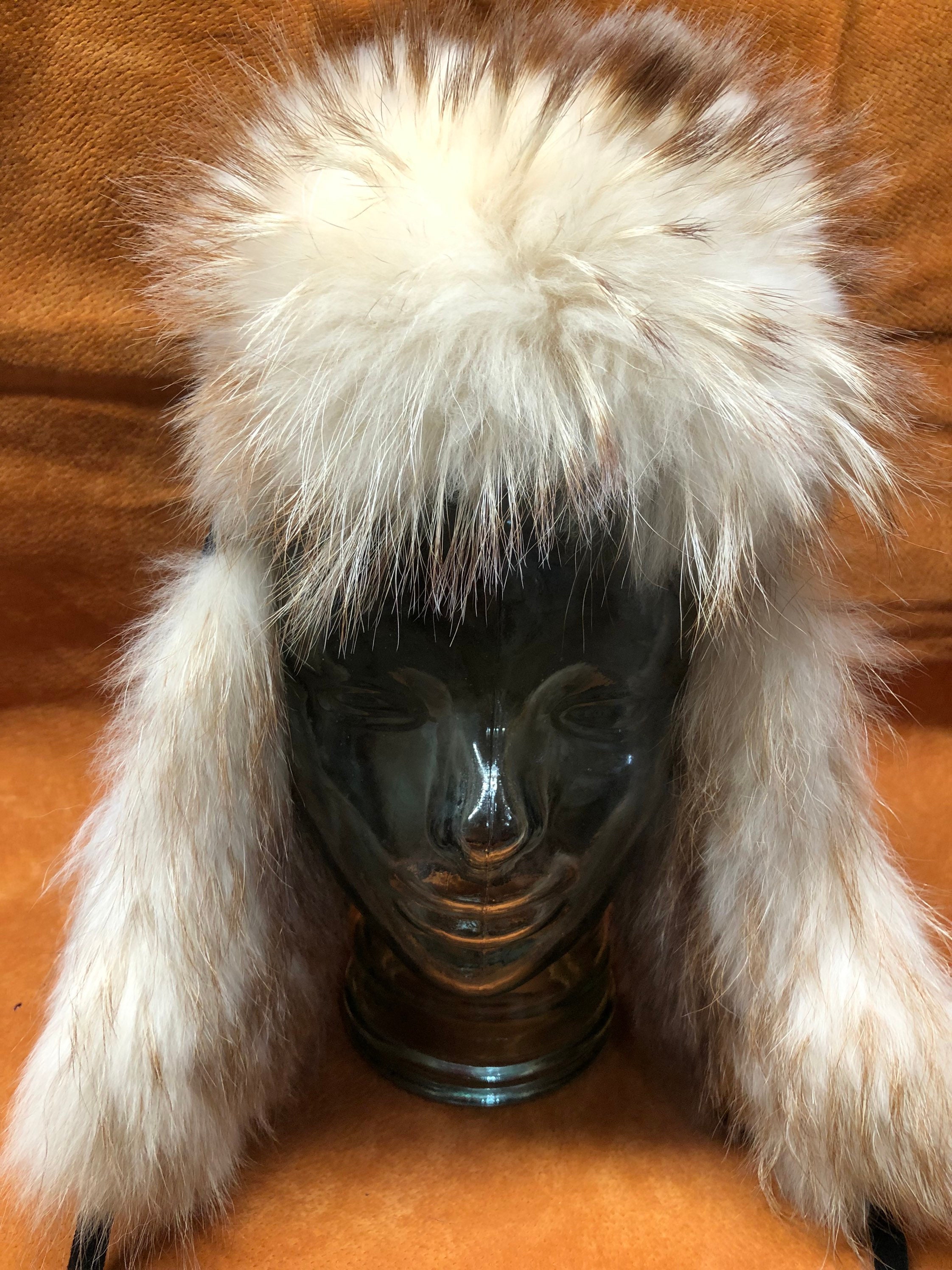 Handmade trapper style badger hat. Made in Alaska by me Truly Etsy