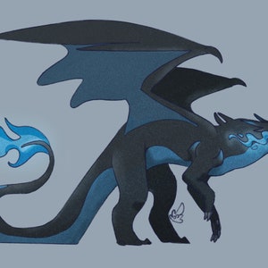 Fire Dragon Evolution Print | Dragon Print