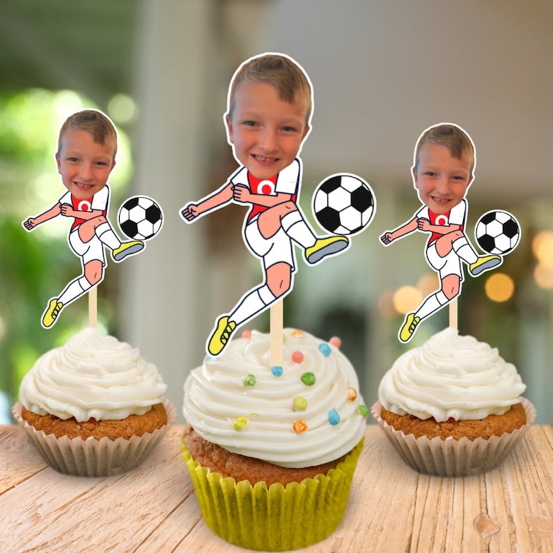 football cake topper
