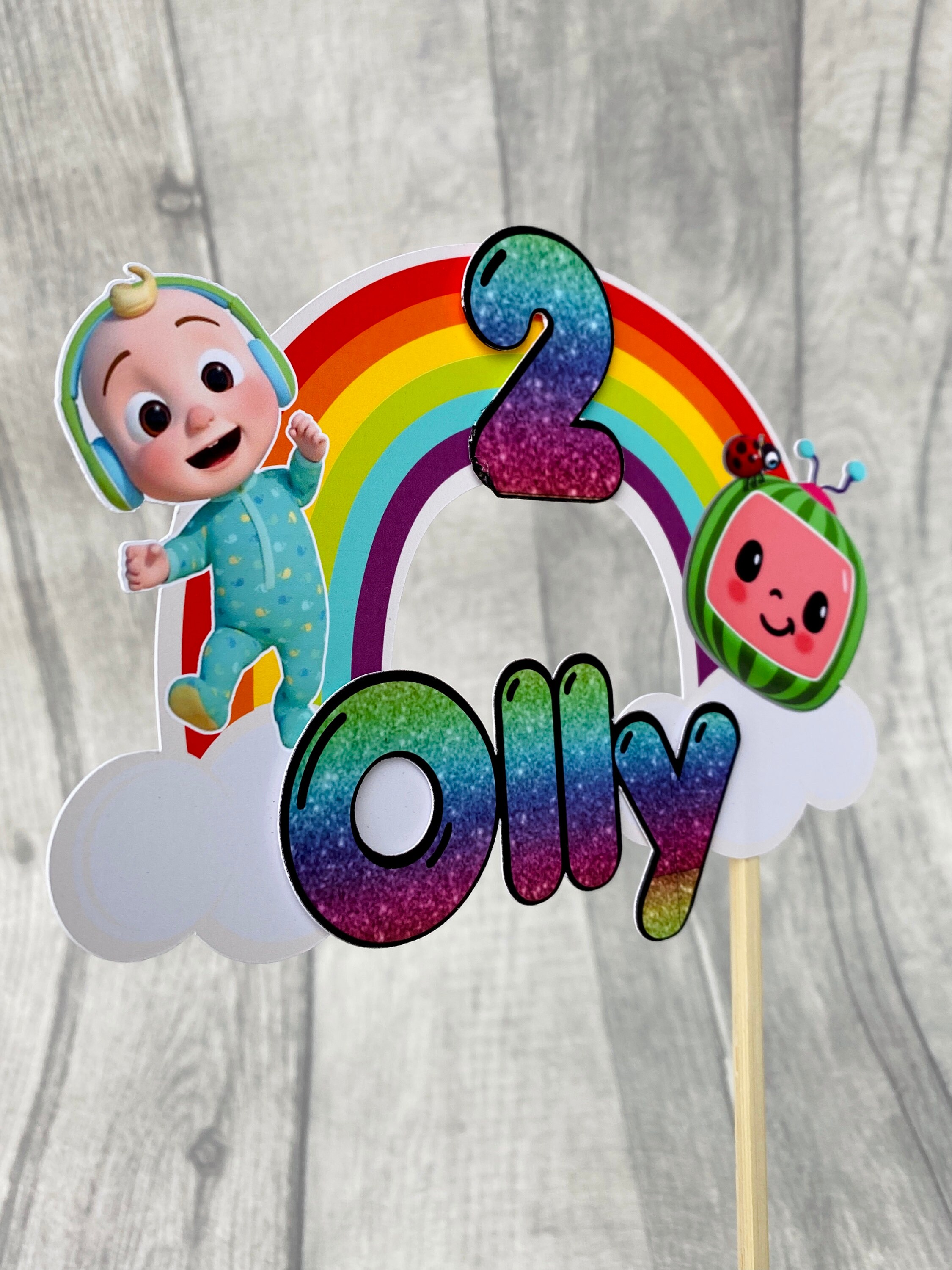 Personalised Cake Topper Baby Toddler Cake Etsy UK