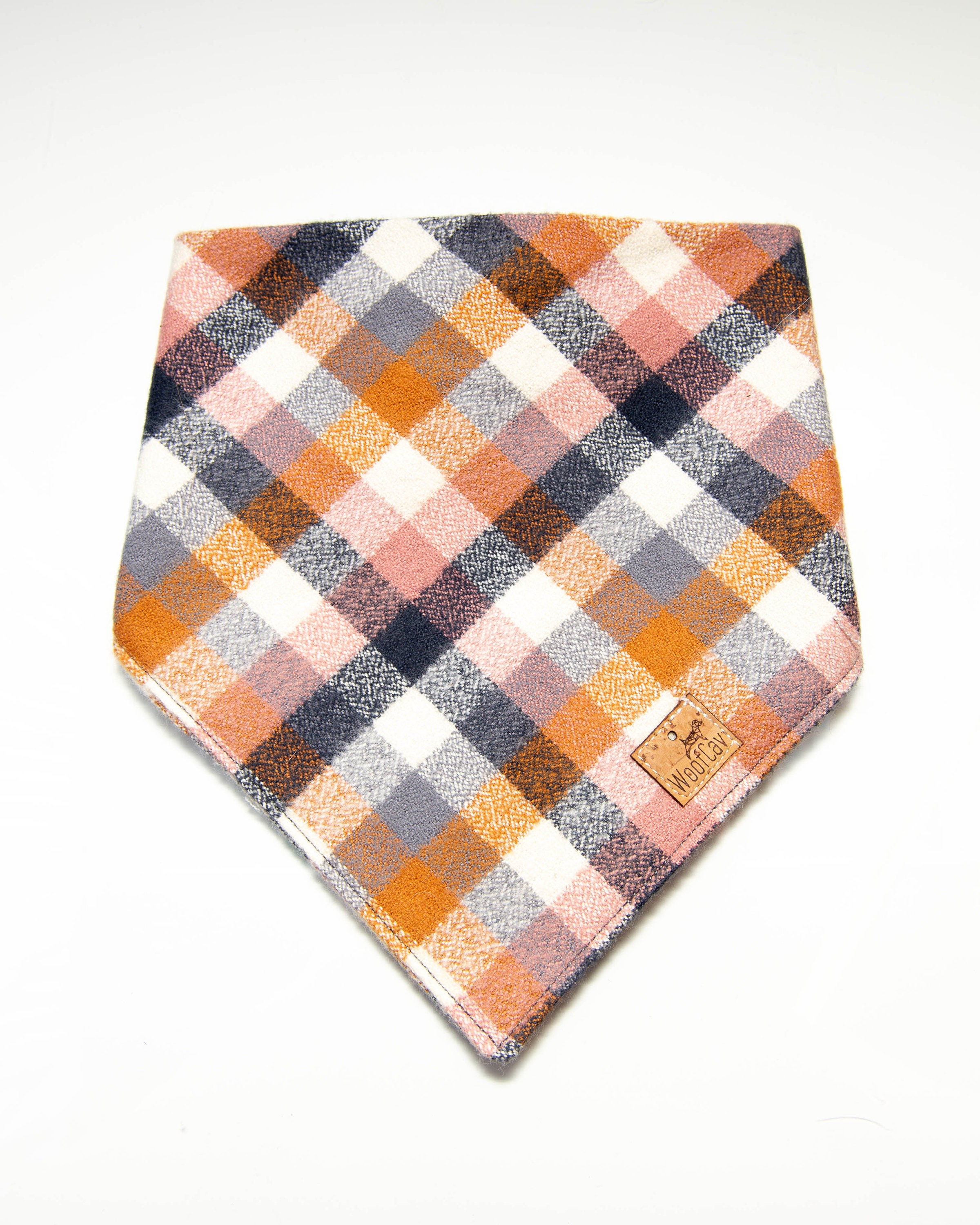 Muskatnuss plaid personalisierte Hund Bandana rosa tan weiß Etsy