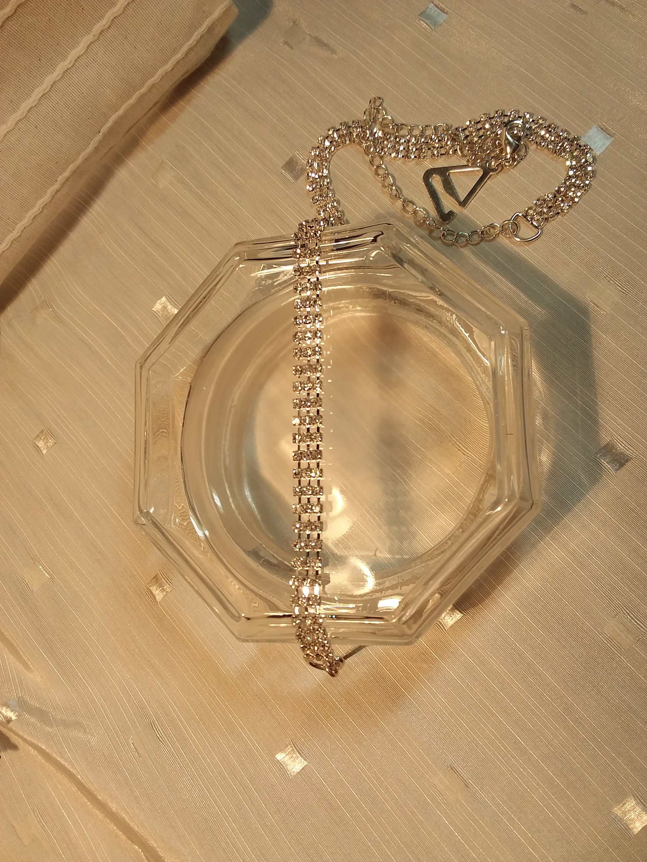 Rhinestone Crystal Diamante Bra Straps Double Row 20in Etsy UK