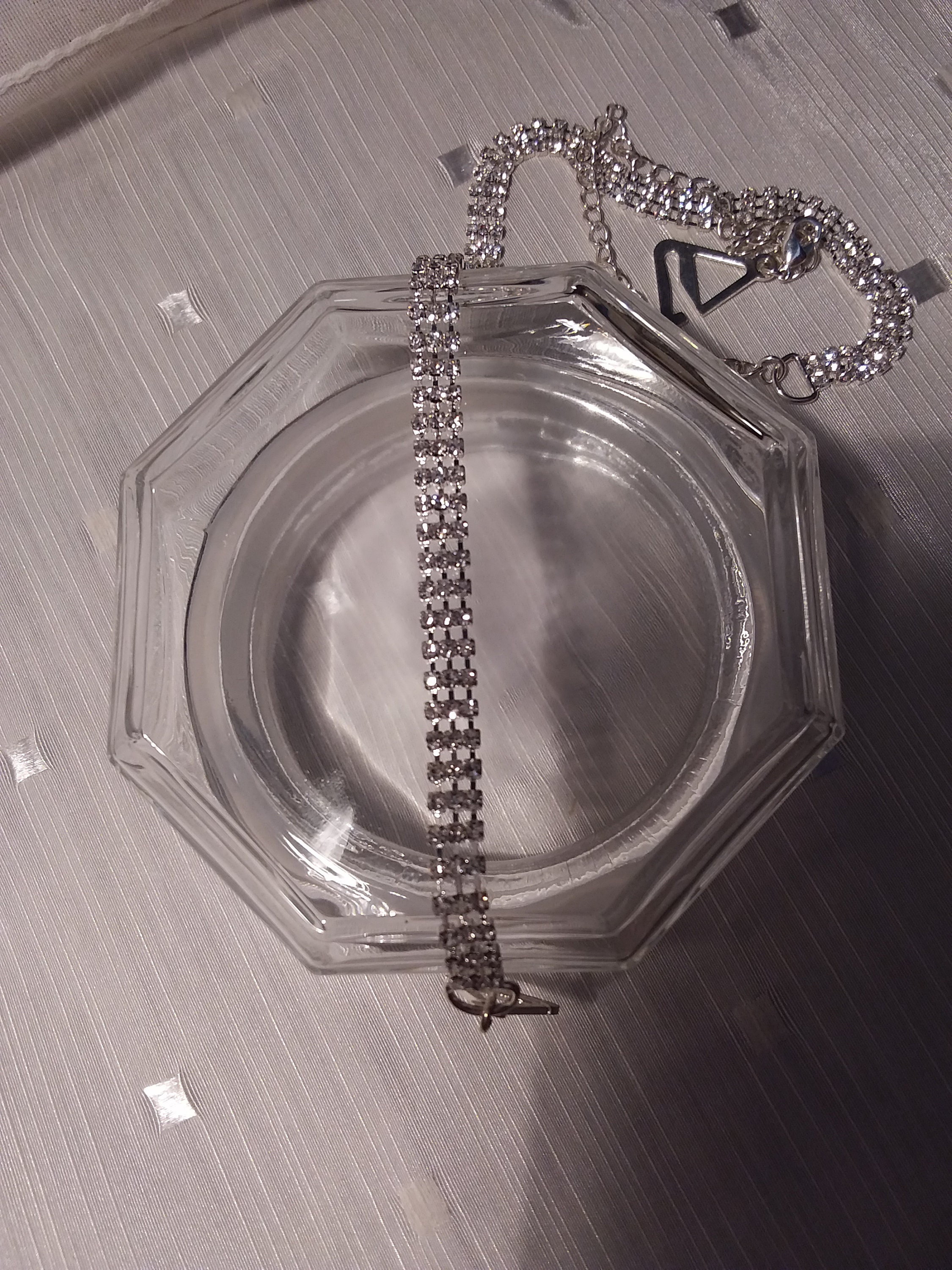 Rhinestone Crystal Diamante Bra Straps Double Row 20in Etsy UK