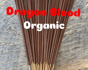 Natuurlijke wierookstokjes Dragon's Blood | Handgemaakt, milieuvriendelijk, bescherming en spirituele groei