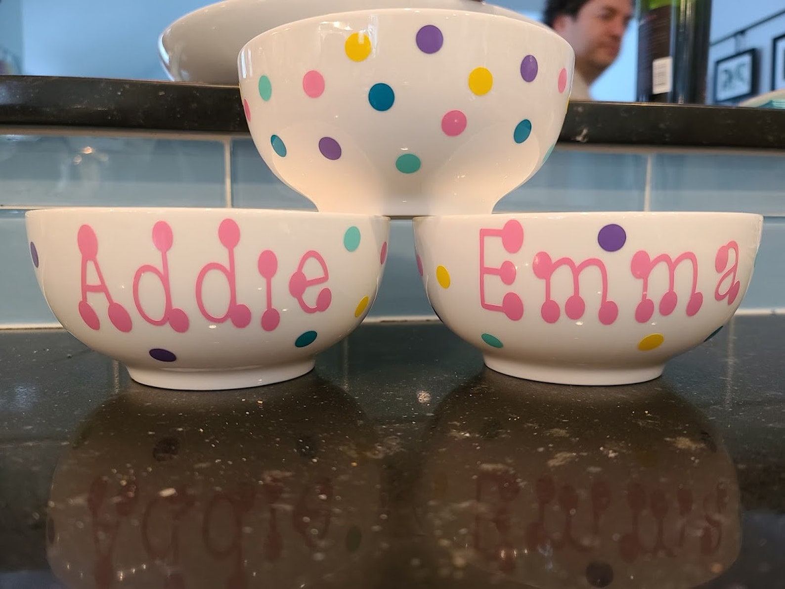 Personalized cereal bowl Easter Gift birthday Cerealsly Etsy
