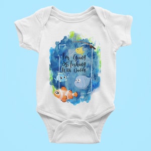 Daddy&#39;s Fishing Buddy Baby Bodysuit/Onesie