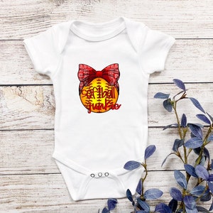 Softball Junkie Softball Baby Bodysuit/ Onesie
