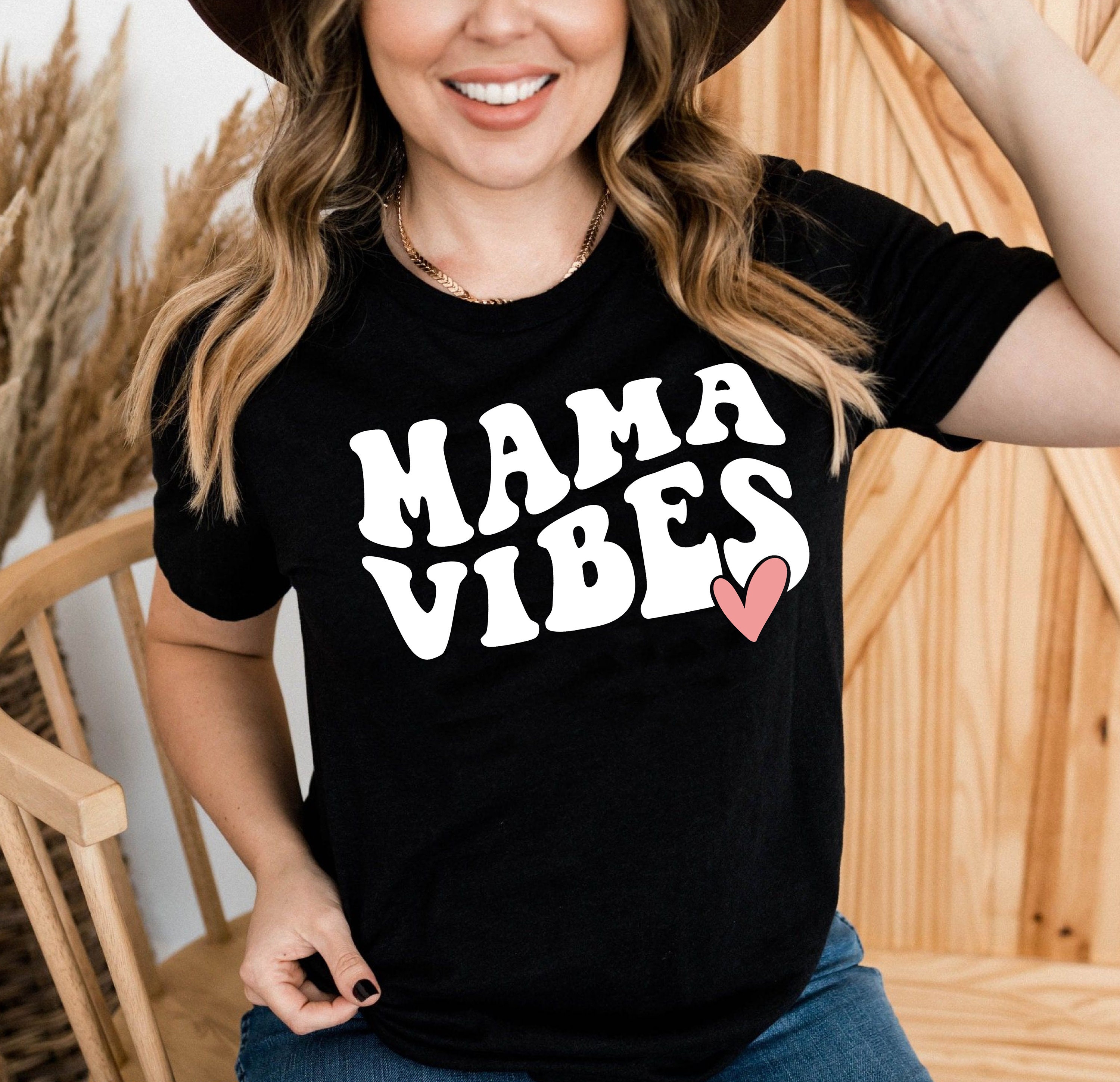 Mama Visual MAMA Vibes Png Svg, Mama Heart, Instant Download Mama Design - Etsy