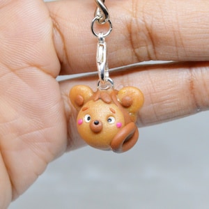 Porte clés petit Singe / Petit singe à accrocher / porte clé animal mignon / Porte clé kawaii / accessoire pour sac / Bijou de sac /