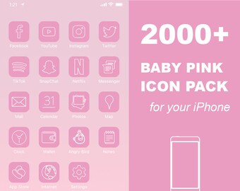 Ios 14 App Icons Aesthetic Iphone Homescreens By Brontzstudio - roblox icon aesthetic baby pink