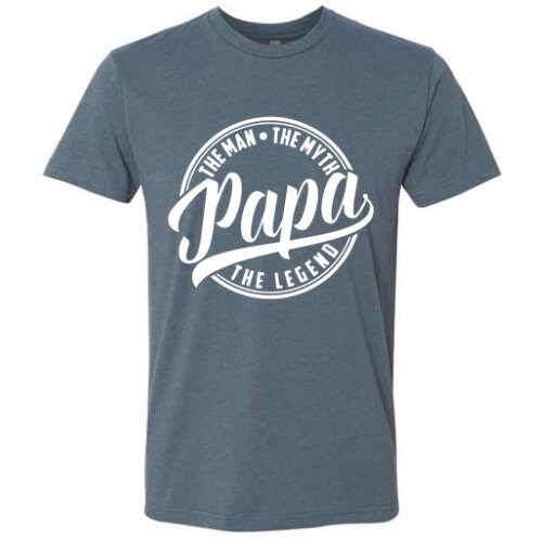 Papa Shirt | Fathers Day Gift | Funny Shirt for Dad | The Man The Myt…