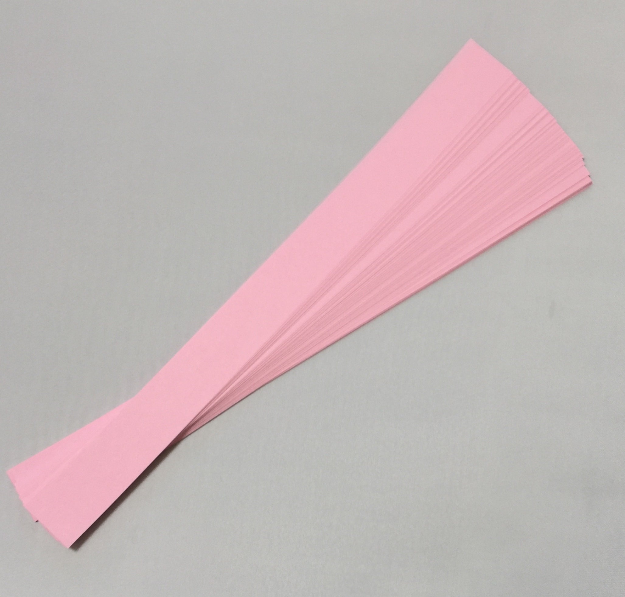 Paper Strips for Arts & Crafts. Pastel Color Paper Strips. Size is 1x 11 .  Quantity is 50 Strips 