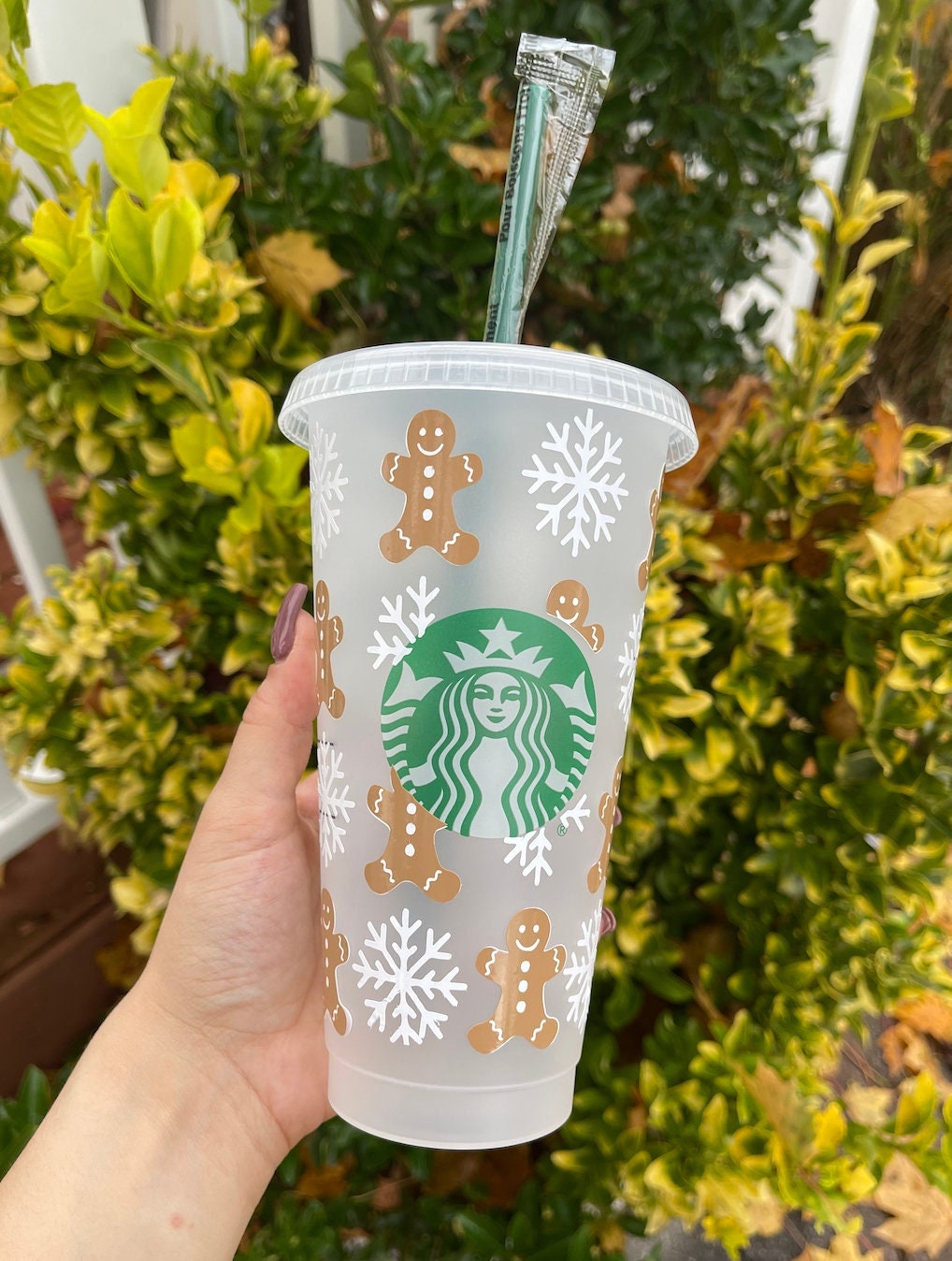 1 Custom 24oz STARBUCKS Reusable Cold to Go Cup MICKEY MOUSE LOUIS VUITTON