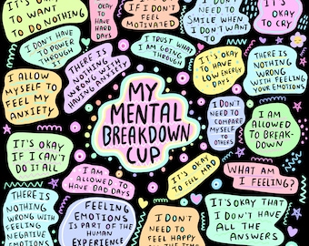 My Mental breakdown tumbler