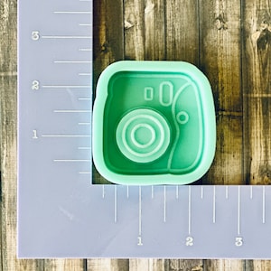 Camara shaker silicone mold for epoxy resin