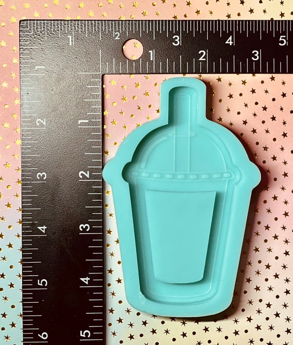 Boba Tea Silicone Mold Shaker for Epoxy Resin DIY Keychain Mold