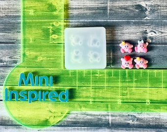 Kawaii silicone  earring for UV resin/ epoxy resin