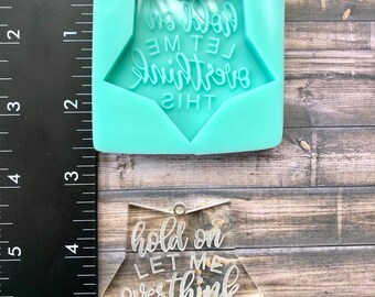 DIY キーホルダー シリコン型 - 考えすぎてしまう面白いキーホルダー - 皮肉なキーホルダー