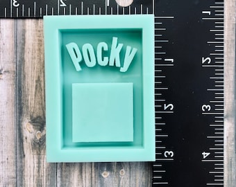 Pocky silicone Shaker Mold for resin- DIY keychain