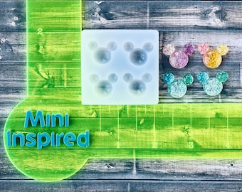 Cabochon- boy mouse - DIY stud earrings - DIY keycaps