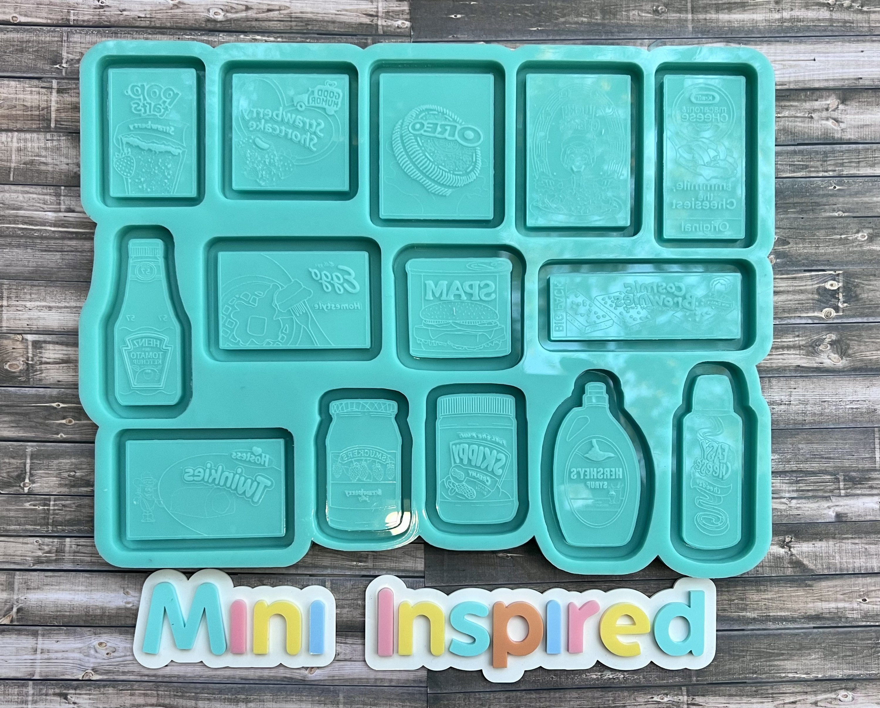 Snack Shaker silicone mold for epoxy resin