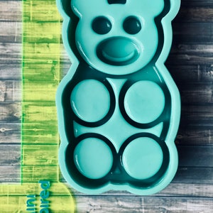 Big Head Teddy Bear - Silicone Mold –
