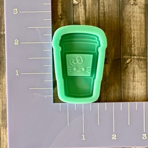 Coffee cup shaker mold for resin- DIY Keychain