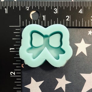 Bow Shaker Silicone Mold for resin- available in Translucent silicone for UV resin