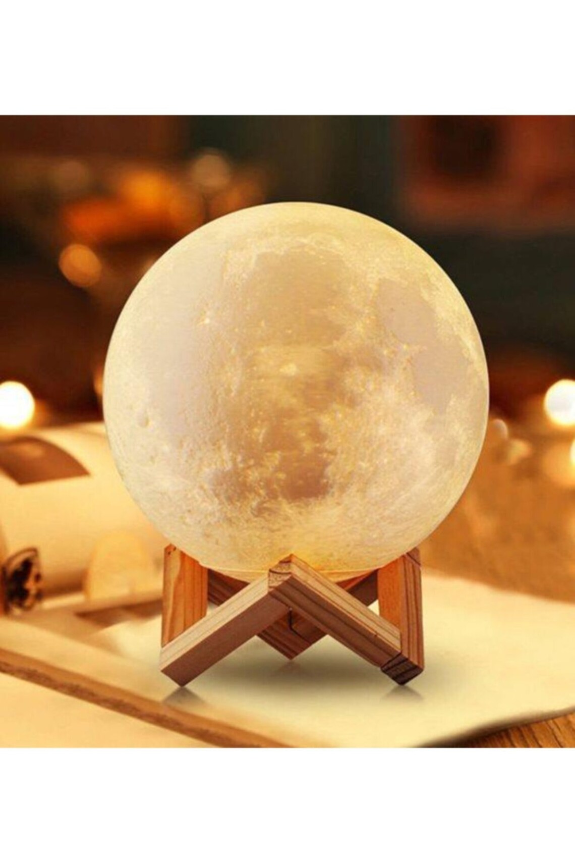 Moon Lamp Night Light Stand Gift moonlight night | Etsy