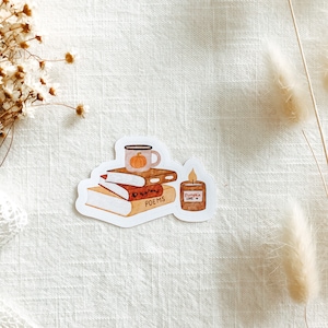 Gestanste sticker "Stapel boeken" | Esthetische stickers, Bullet Journal, Planner Stickers, Scrapbook, Junk Travel Journal