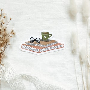 Adesivo fustellato "Topo di biblioteca" | Adesivi estetici, Bullet Journal, Adesivi per planner, Album di ritagli, Diario di viaggio, Libri, Libri