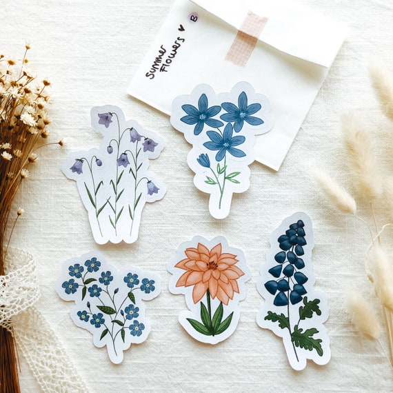 160pcs Flower Stickers for Scrapbooking Craft Vinyl Vintage Transparent Self Adhesive Scrapbook Stickers Elegant Flowers Stickers for Christmas (Flower B 160pcs Flower Stickers for Scrapbooking Craft Vinyl Vintage Transparent Self Adhesive Scrapbook Stickers Elegant Flowers Stickers for Christmas (Flower B