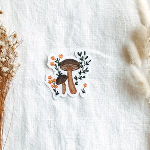 Adesivi fustellati "Funghi" | Adesivi estetici, Bullet Journal, Adesivi per planner, Album di ritagli, Diario di viaggio spazzatura, Funghi, Autunno