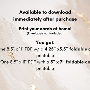 Printable Mother's Day Card - Instant Download PDF Card - Happy Mother ...