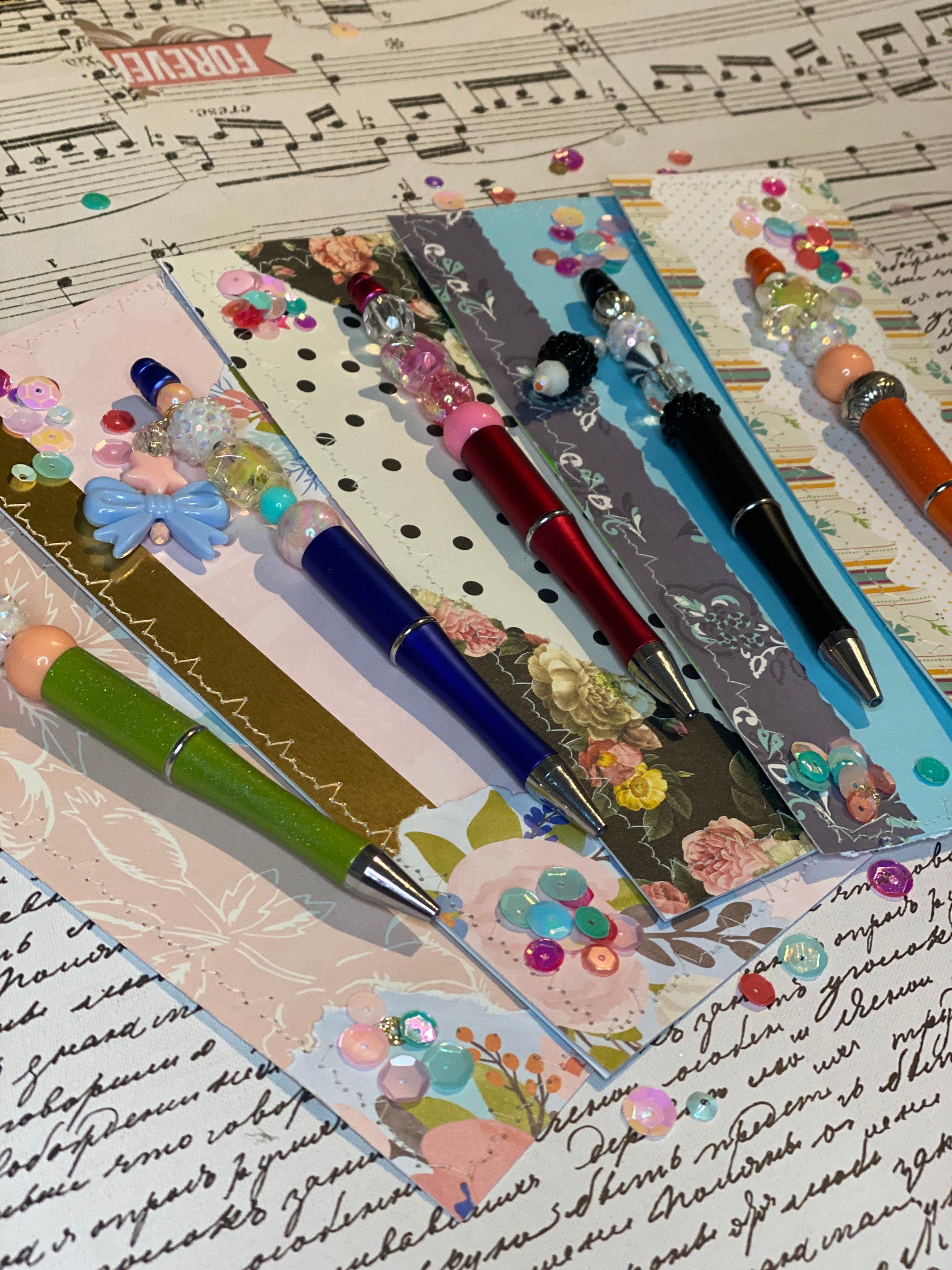 Beautifully Beaded Pens Choose Your Favorite Etsy