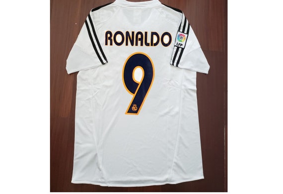 ronaldo real madrid vintage jersey shirt vintage s