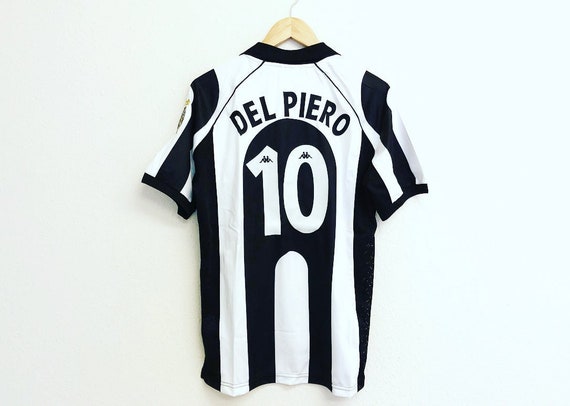 del piero juventus 1998 vintage jersey shirt vinta