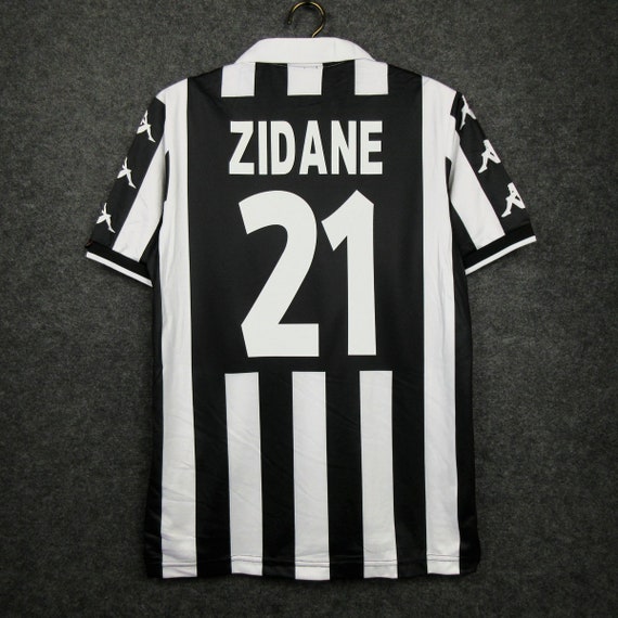 zidane juventus 1997 vintage jersey shirt vintage