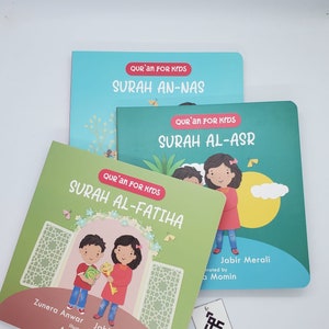 Surah Board Books with Flaps by Quran for Kids