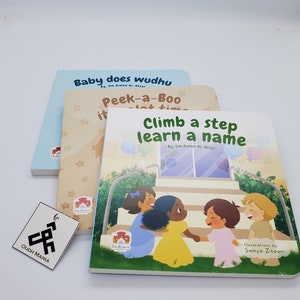 Wudu | Panjatan | Salat - 3 Adorable board books - by UmAimen