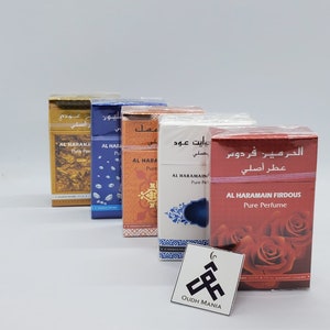 Al Haramain OUDI | Madinah | Musk | Million | Firdous | White Oudh Perfume Oil 15ml by Al Haramain Perfumes