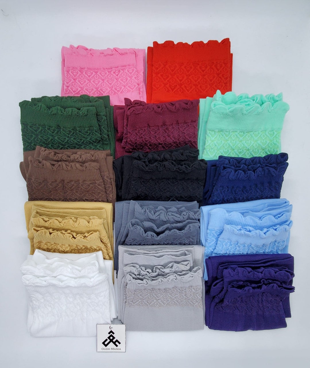 Islamic Plain Sleeves Islam Muslim Prayer Hand Arm Cover Hijab Veil