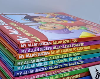 My Allah Series - Hardcover- A Collection of  10 Books by kisa kids publication