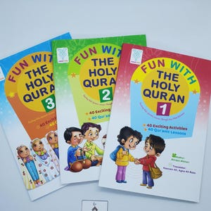 Plezier met de Heilige Koran 1, 2 en 3 - Auteur Alireza Afshari - Uswah Publications